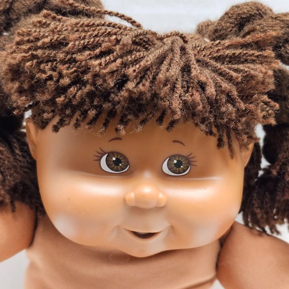 CPK Cabbage Patch Kids African American Brown Eyes Braids 2004 2005 Doll Signed - Picture 11 of 16